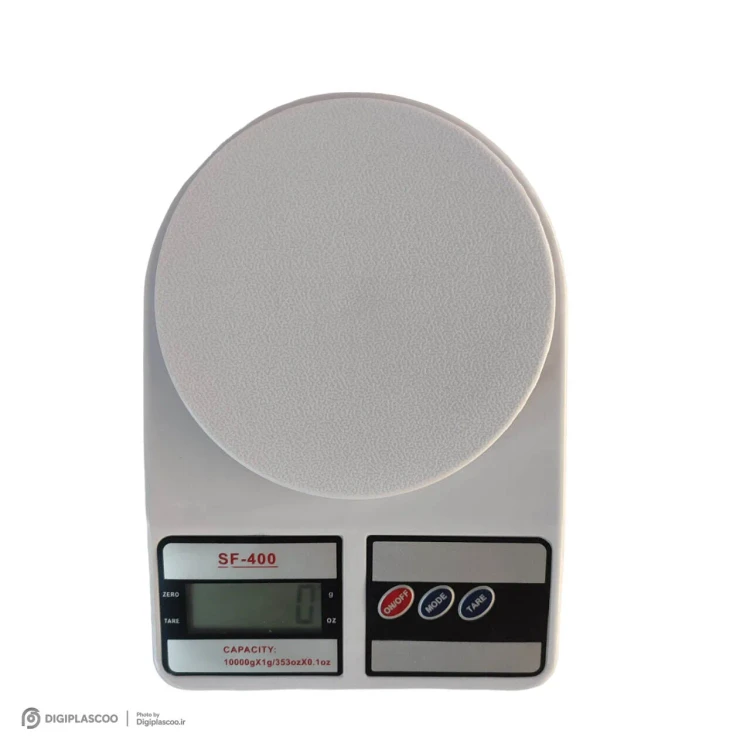 ترازوی آشپزخانه دیجیتال مدل SF-400 (ظرفیت تا ۱۰ کیلوگرم)